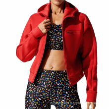 Novo casaco de jaqueta respirável confortável vermelho para esportes ao ar livre